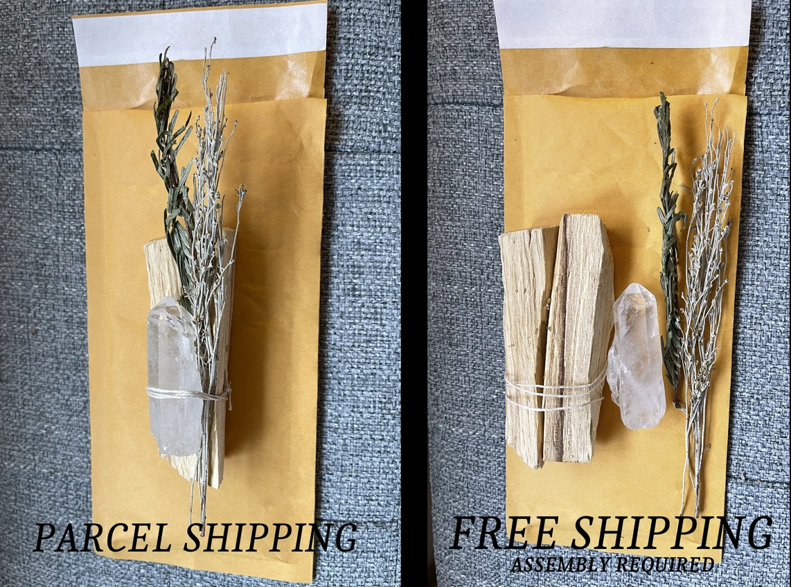 SAGE & CEDAR CLEANSE | Palo Santo, Sage, Cedar, & Selenite