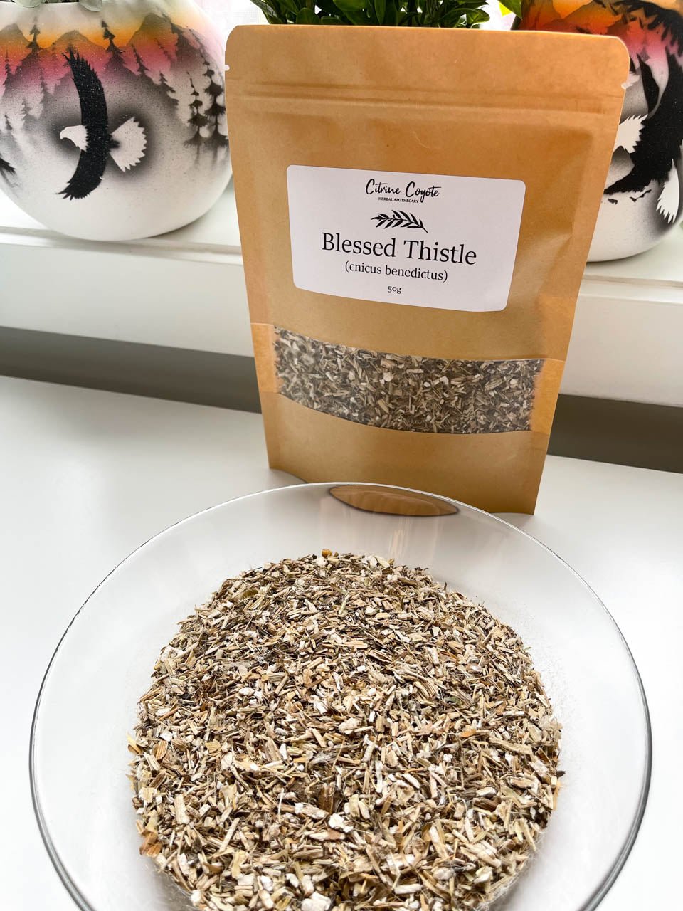 BLESSED THISTLE BULK | Organic | Cnicus benedictus