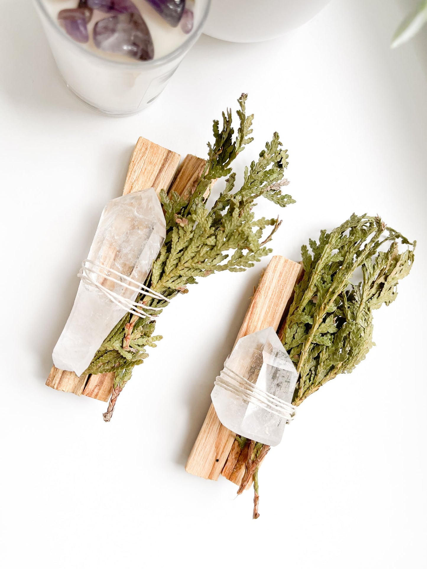 CEDAR CLEANSE KIT | Palo Santo, Cedar, & Quartz