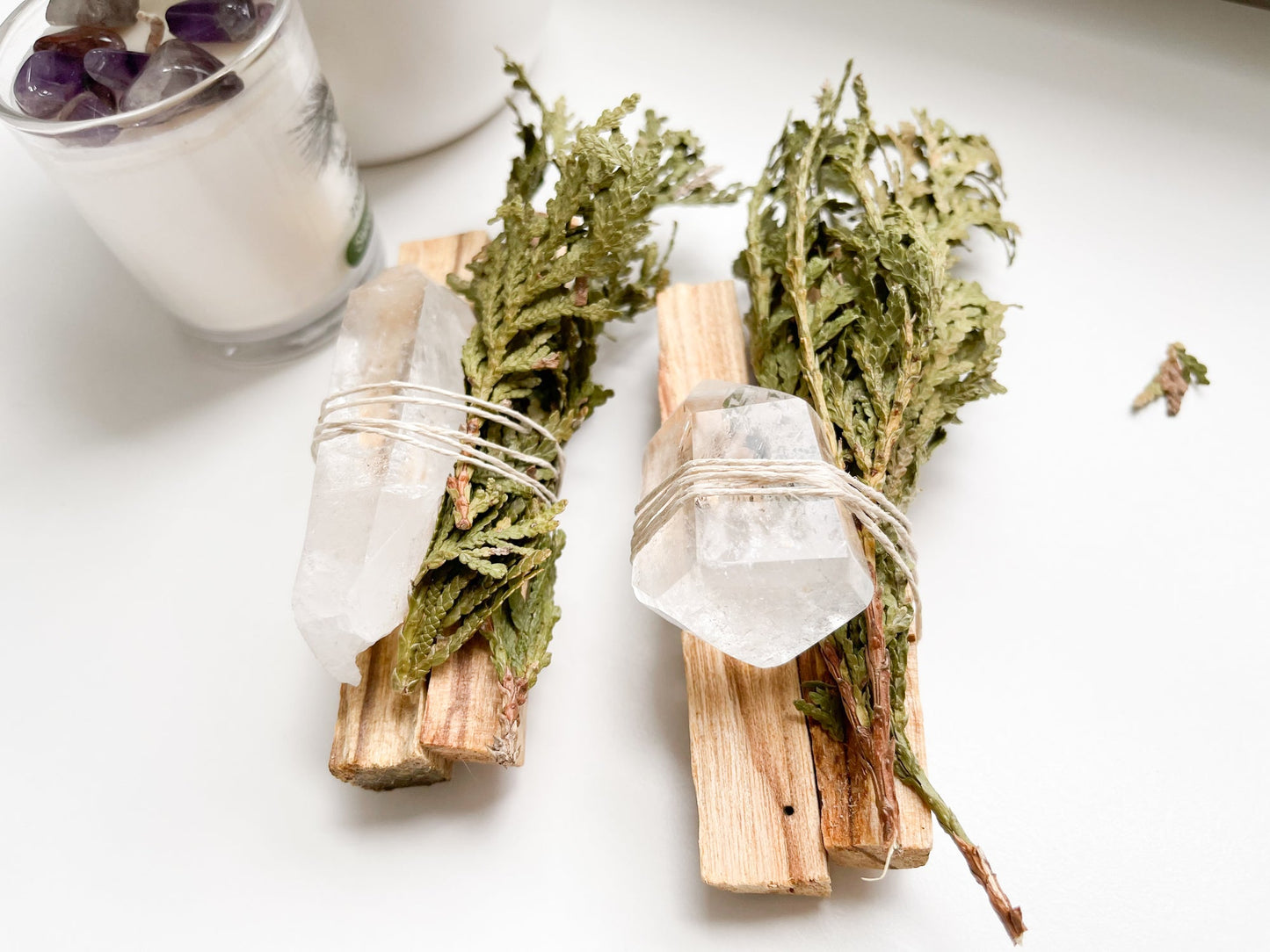 CEDAR CLEANSE KIT | Palo Santo, Cedar, & Quartz