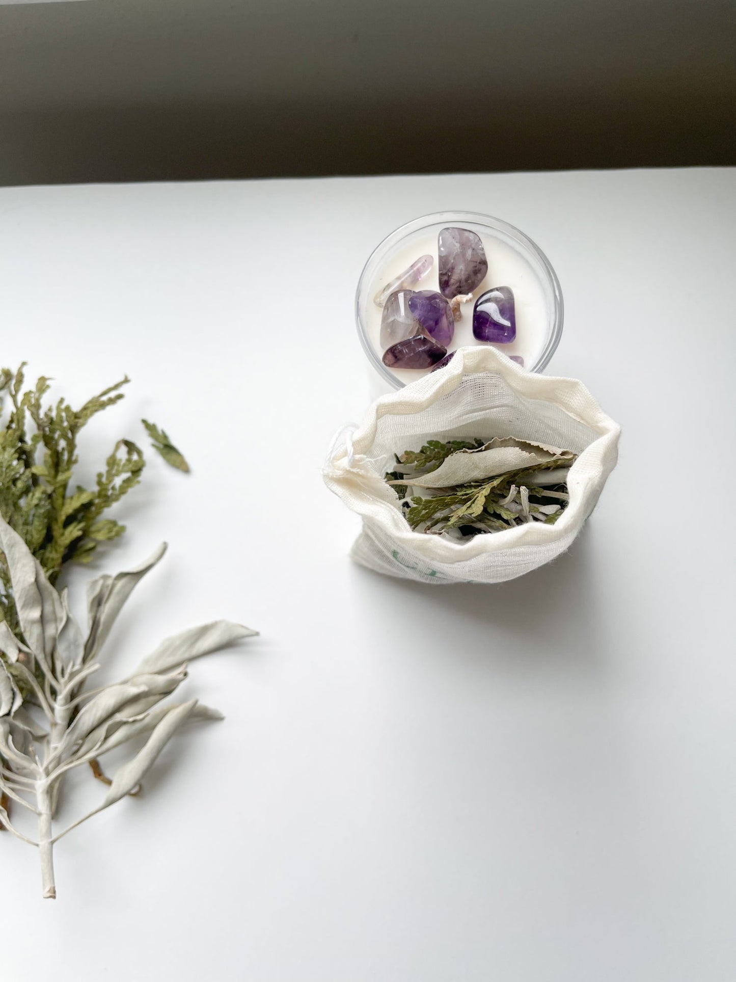 CLEANSE POUCH | Scent Bag | Cedar & White Sage