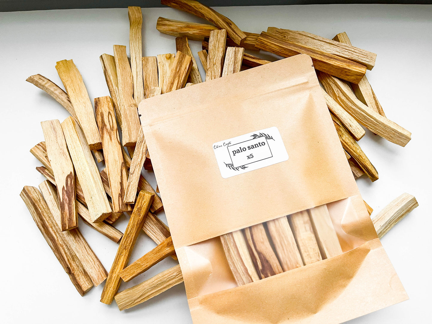 PALO SANTO BUNDLE | Oil + 5 Natural Tree Sticks