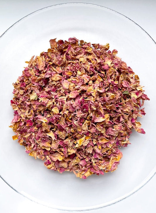 PINK ROSE PETALS | Organic | Rosa centifolia